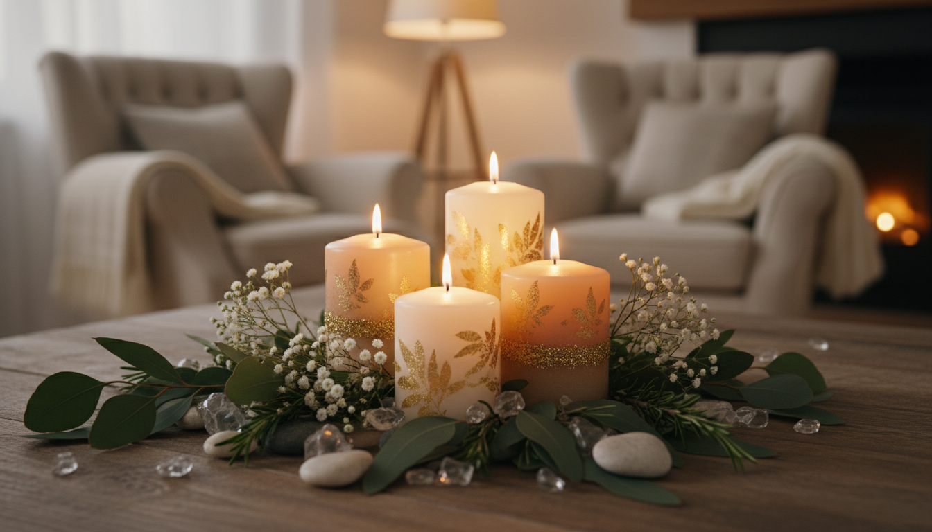 Pillar Candle Centerpiece Ideas