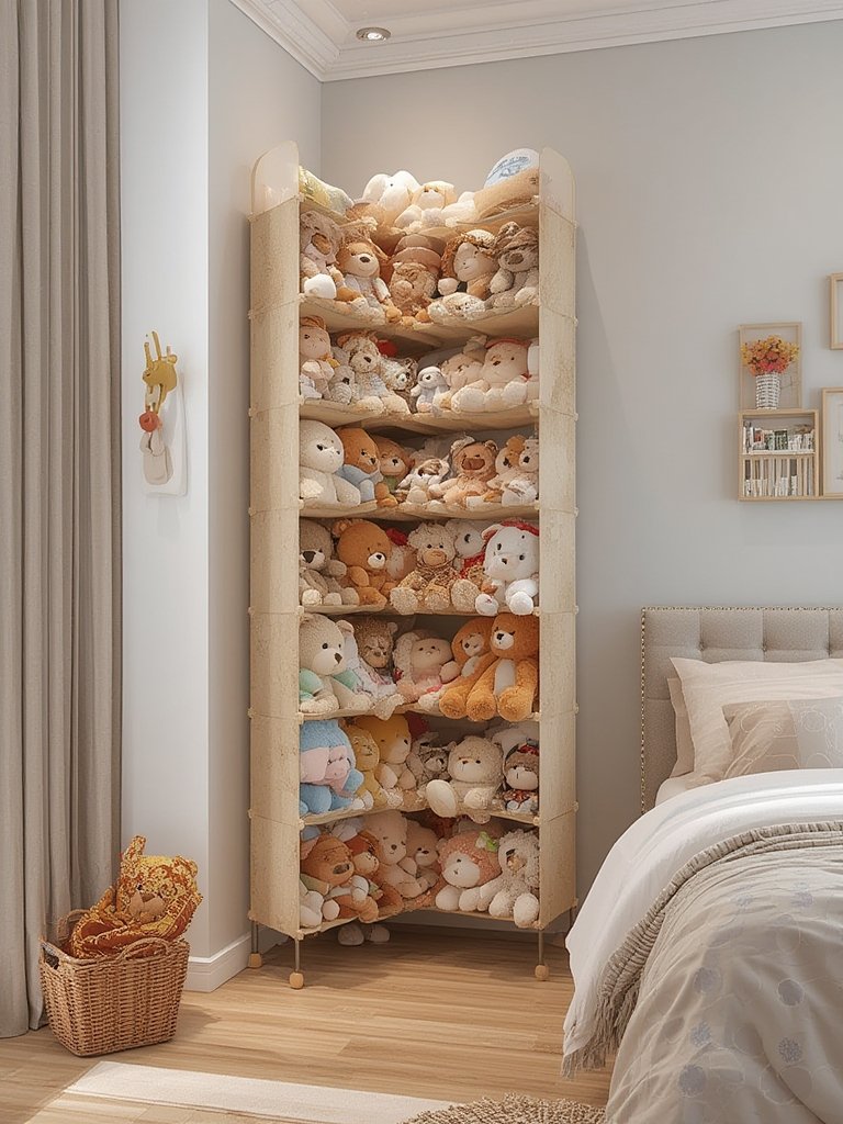 stuffed storage in action