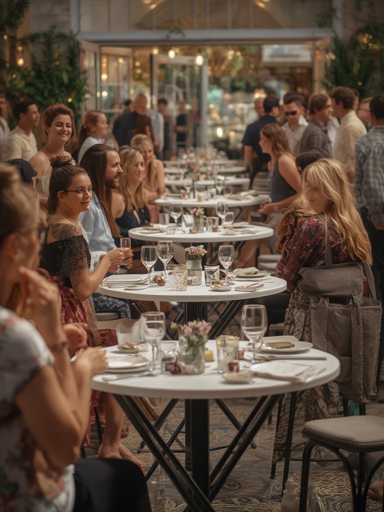 Folding Table: 10 Ultimate Checklist For Best Bar Height Table In 2026 2 folding table in action