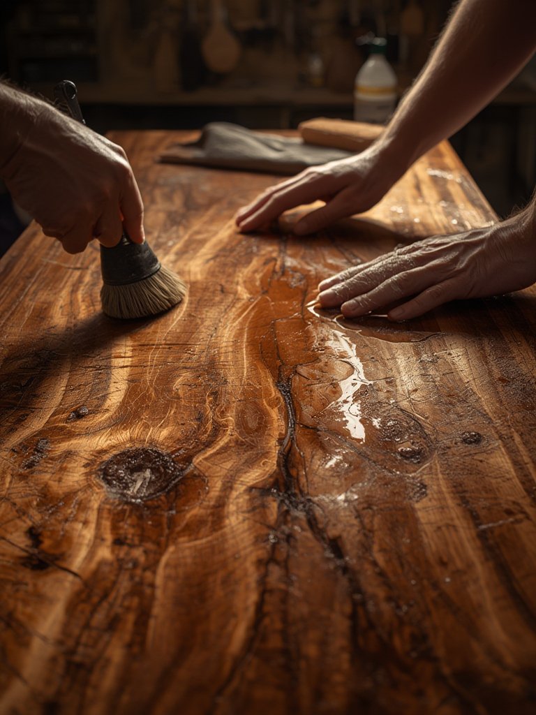 burl wood furniture - Illustration 2