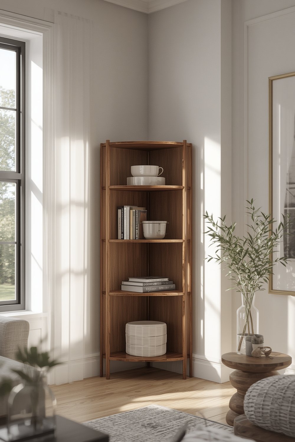 corner shelf product view