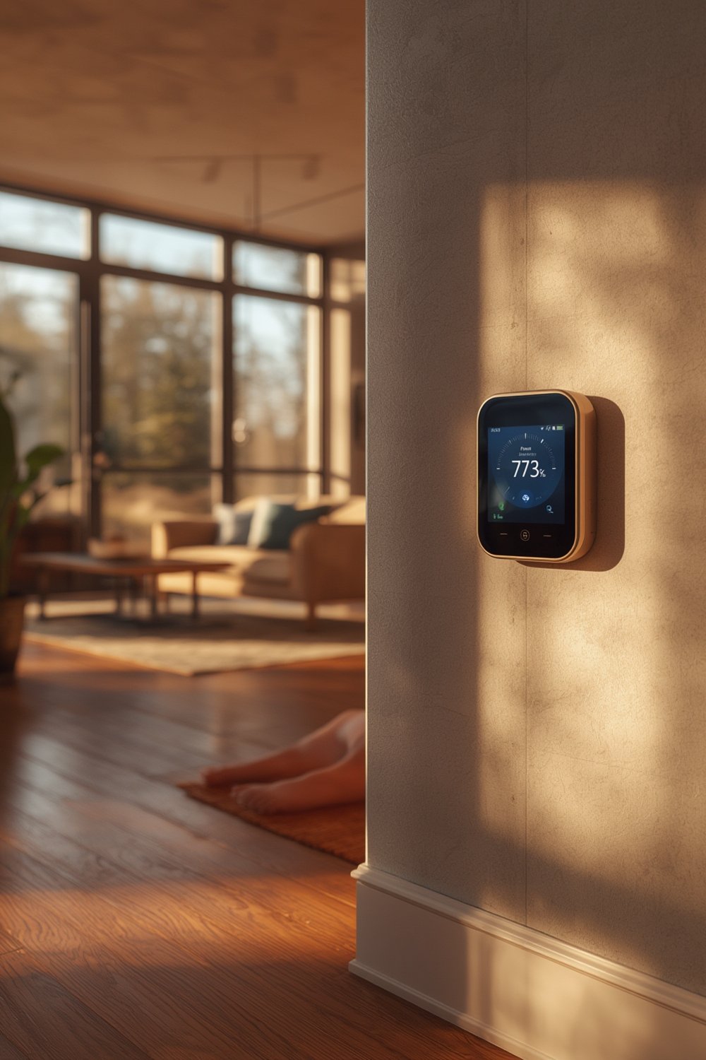 floor thermostat product view