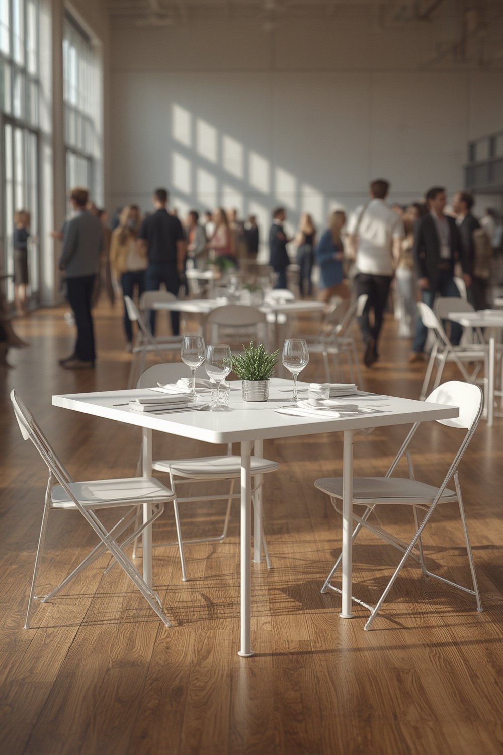 folding table product view