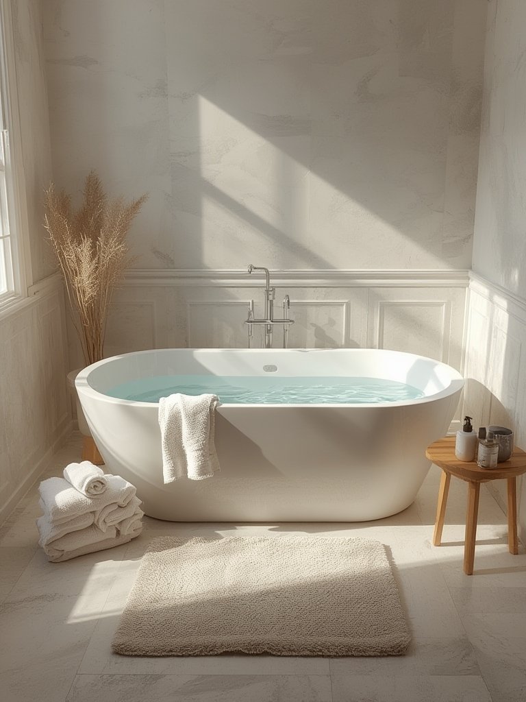 freestanding bathtub installation