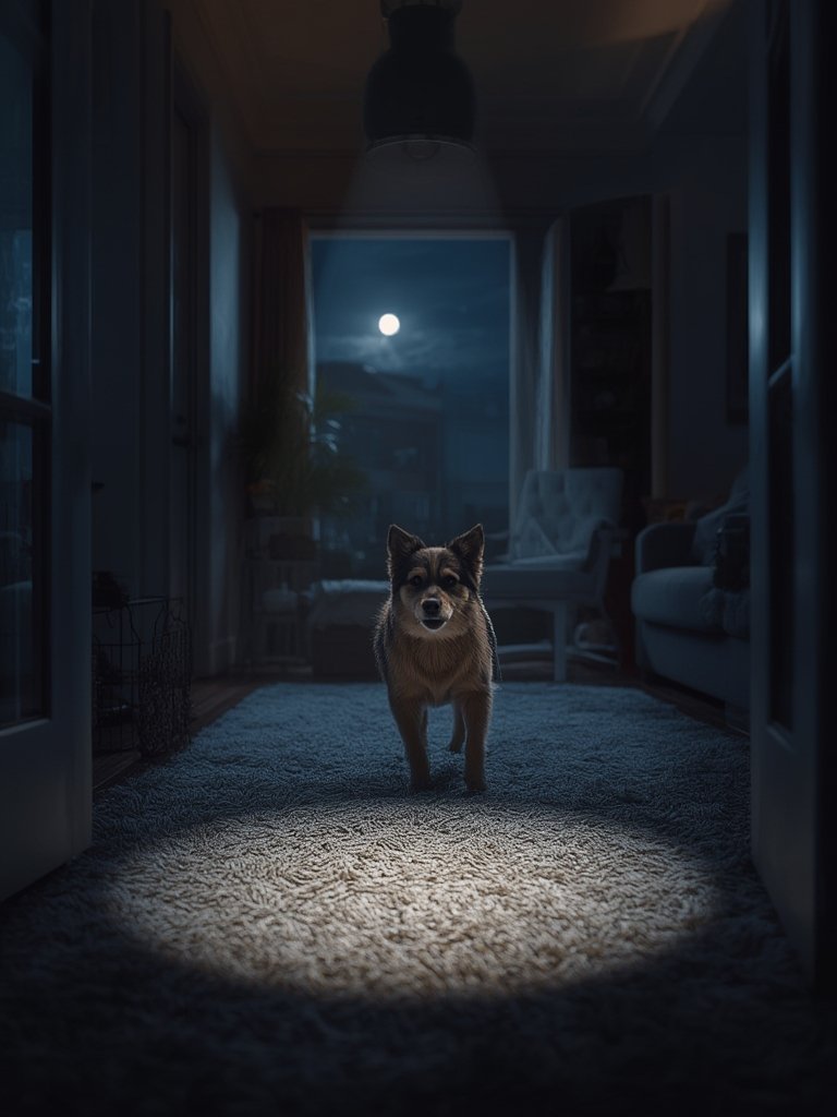 security camera in action