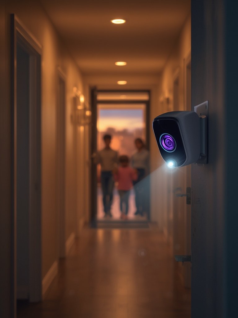 indoor camera in action