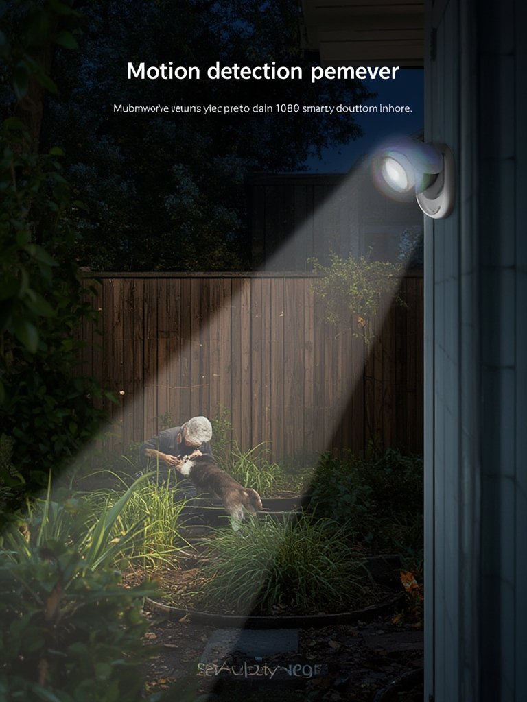 security camera in action