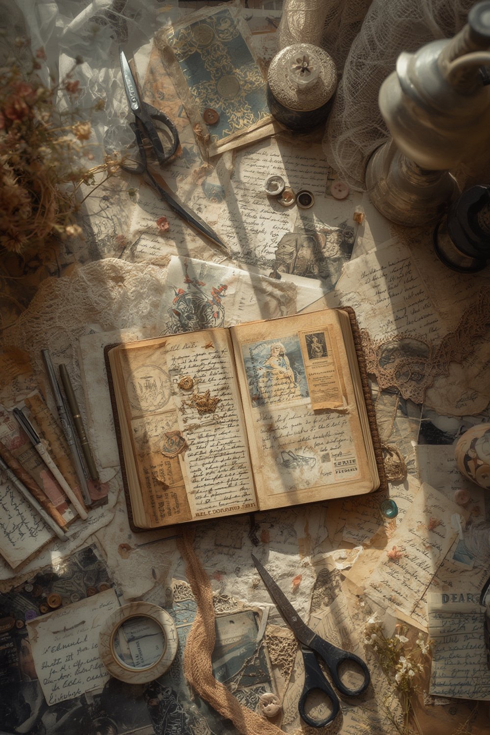 junk journaling - Illustration 1