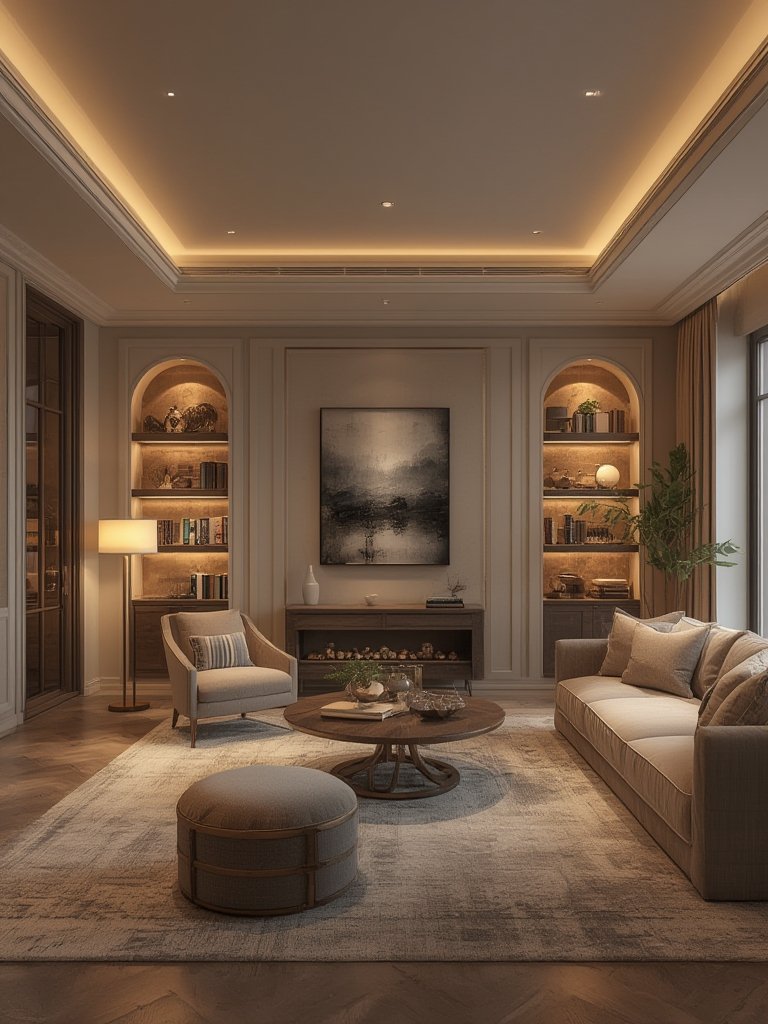 Layered Lighting Living Room: 7 Amazing Ways to Transform Your Space (Proven Guide) 3 layered lighting living room - Illustration 3