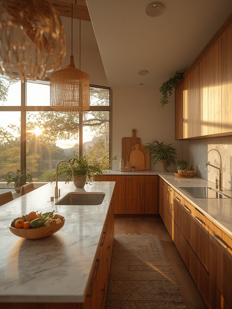 organic modern kitchen - Illustration 3