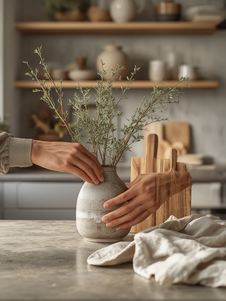 organic modern kitchen decor - Illustration 2