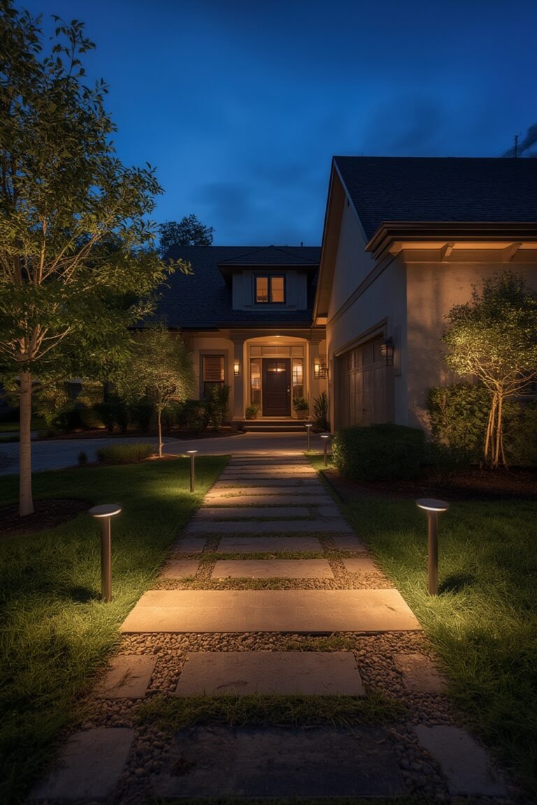 permanent outdoor lights