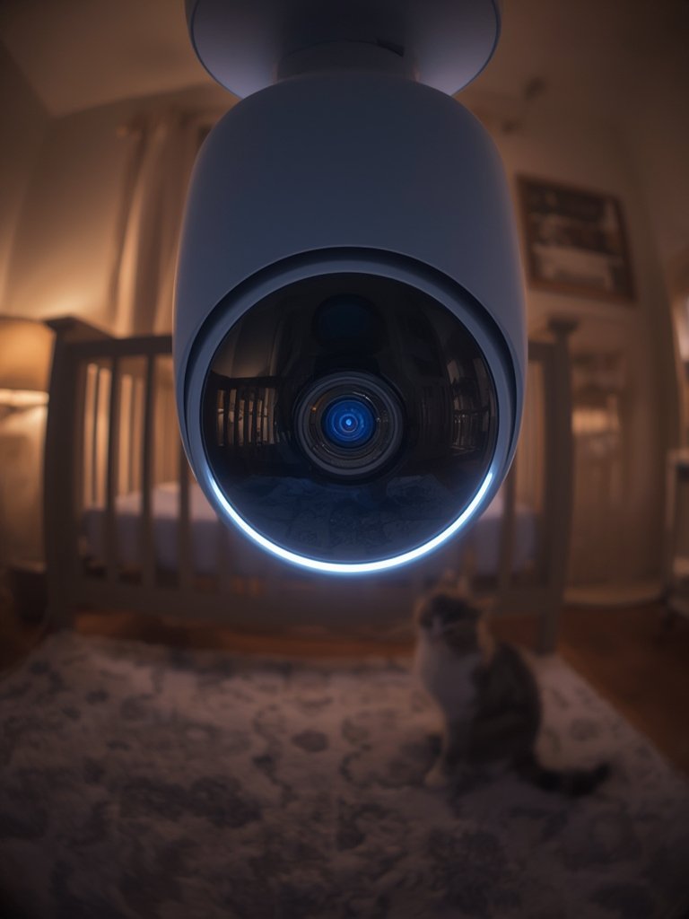 indoor camera in action