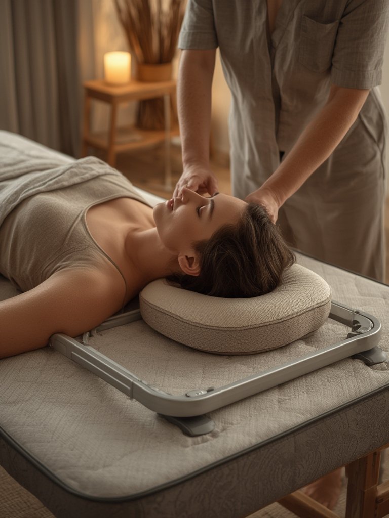 mattress massage in action