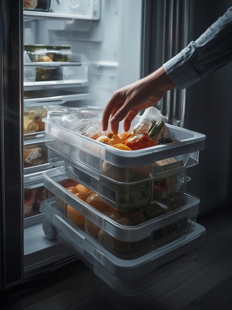 Fridge Caddy: 7 Ultimate Steps For Best Organization Solutions 2 fridge caddy in action