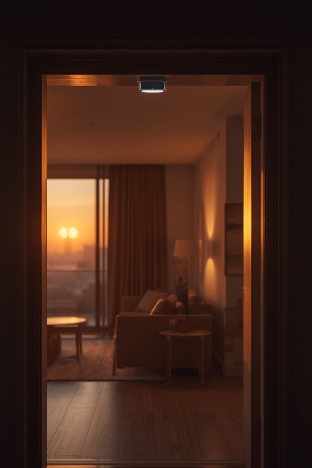 security camera product view