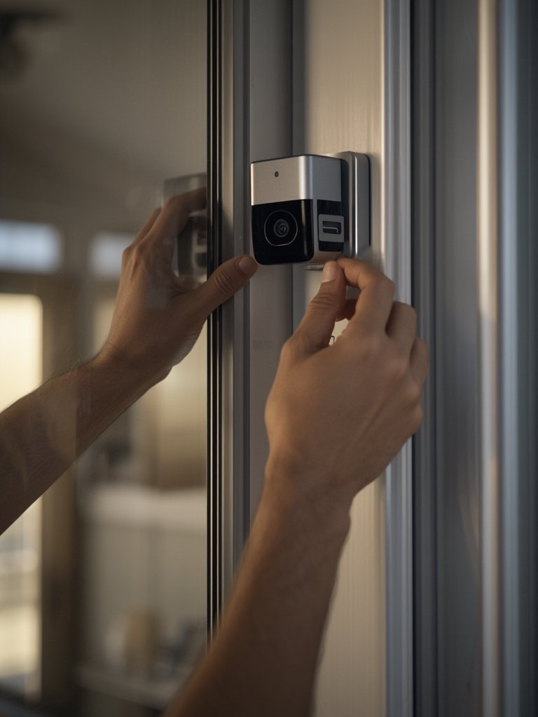 smart home security system