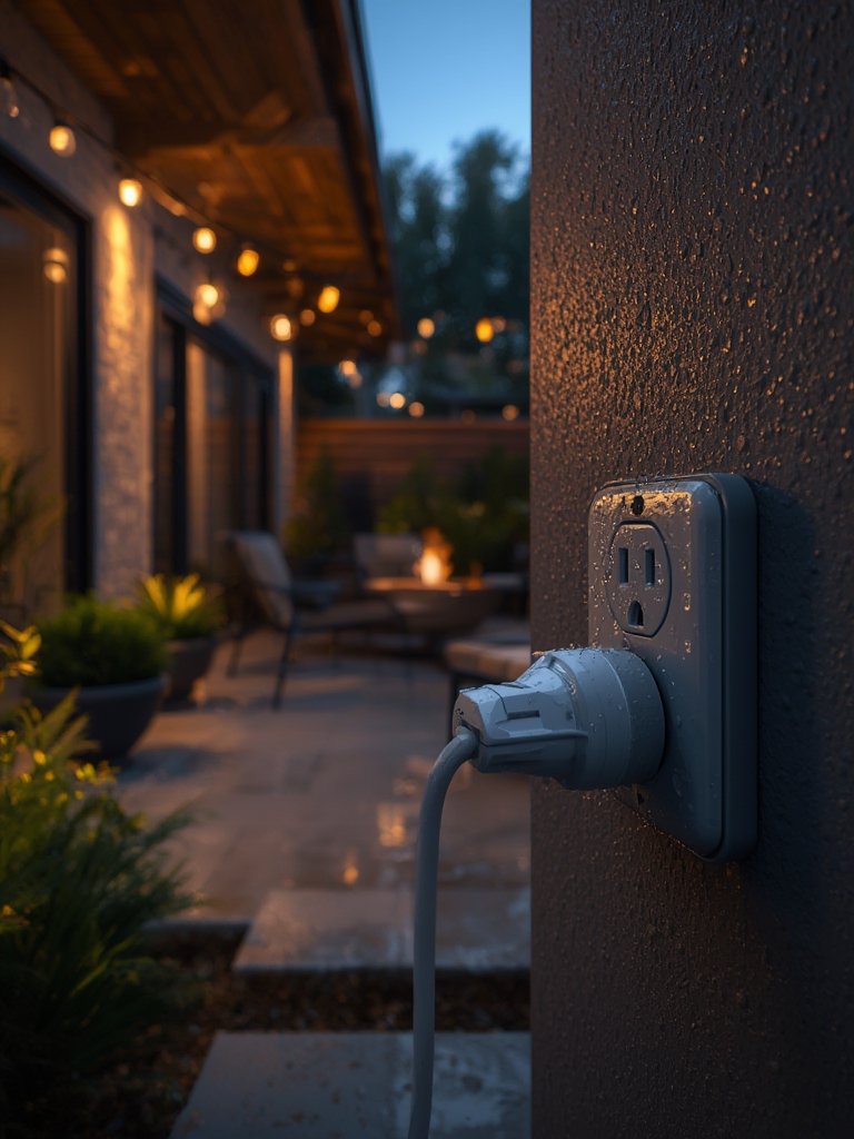 outdoor plug in action