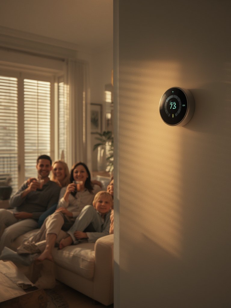 smart thermostat installation - Illustration 3