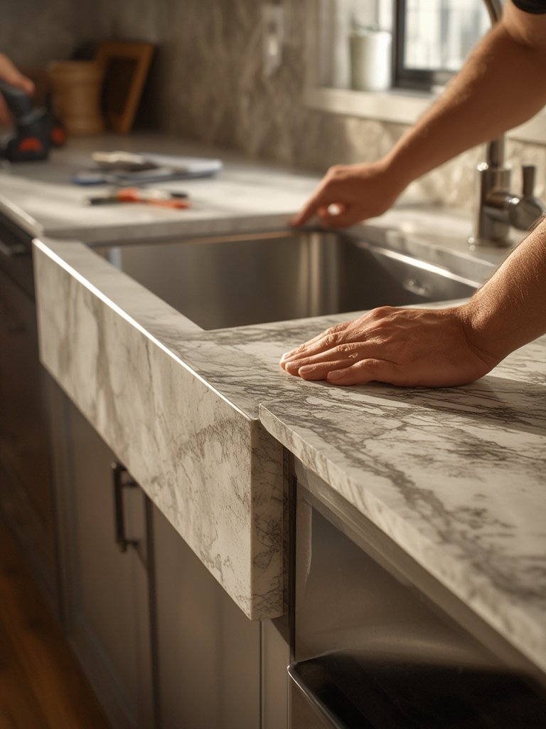 waterfall kitchen sink - Illustration 2